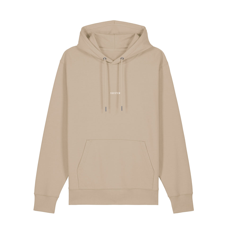 Hoodie Imprint – Beige