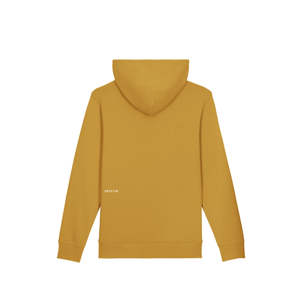 Hoodie WellWasted – Ocher