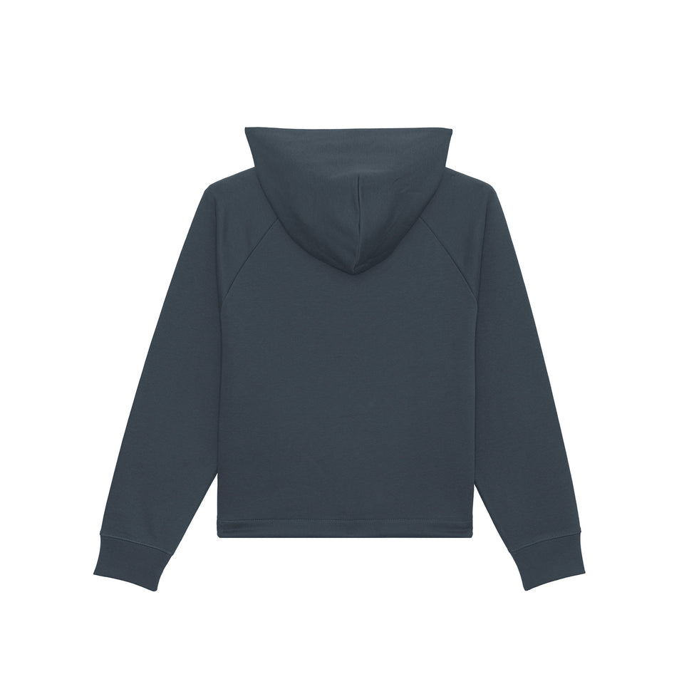 Cropped Hoodie Basic – Charcoal