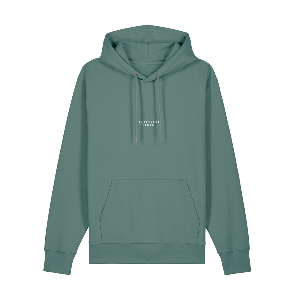 Hoodie Slogan Basic – Soft Green