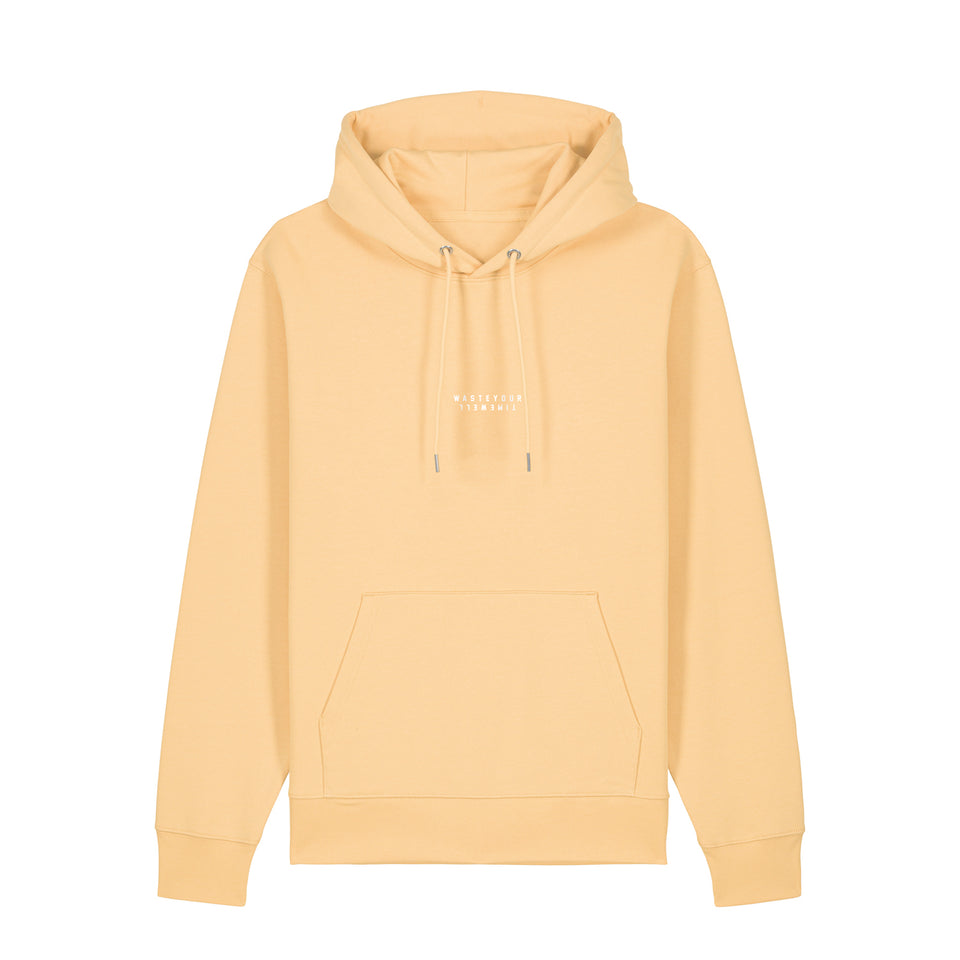 Hoodie Slogan Basic – Soft Yellow