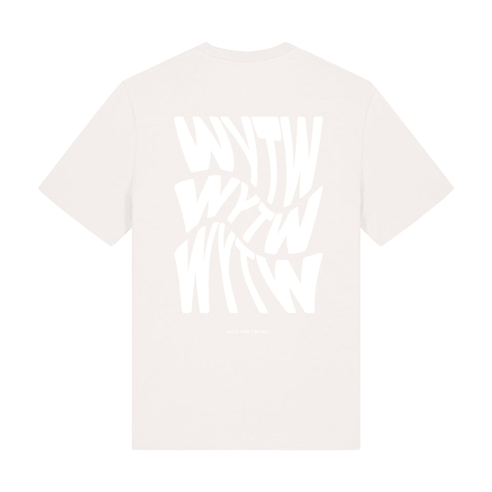 T-Shirt WYTW Back – Almost White