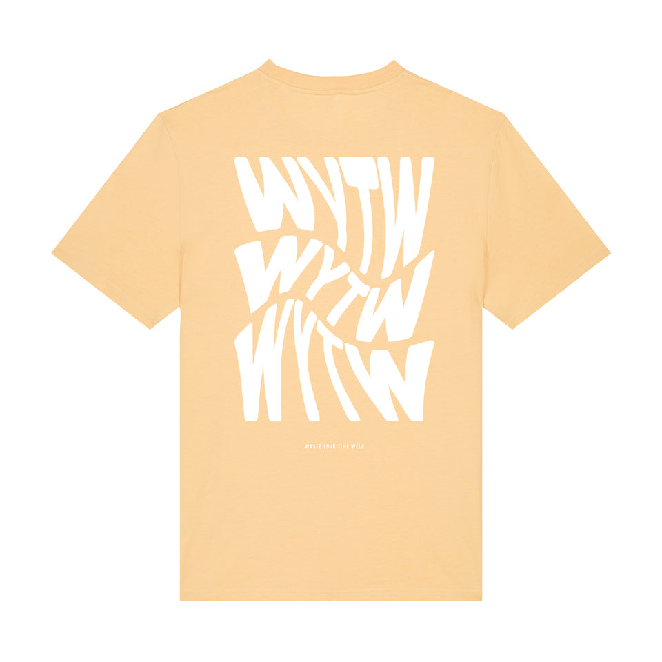 T-Shirt WYTW Back – Soft Yellow