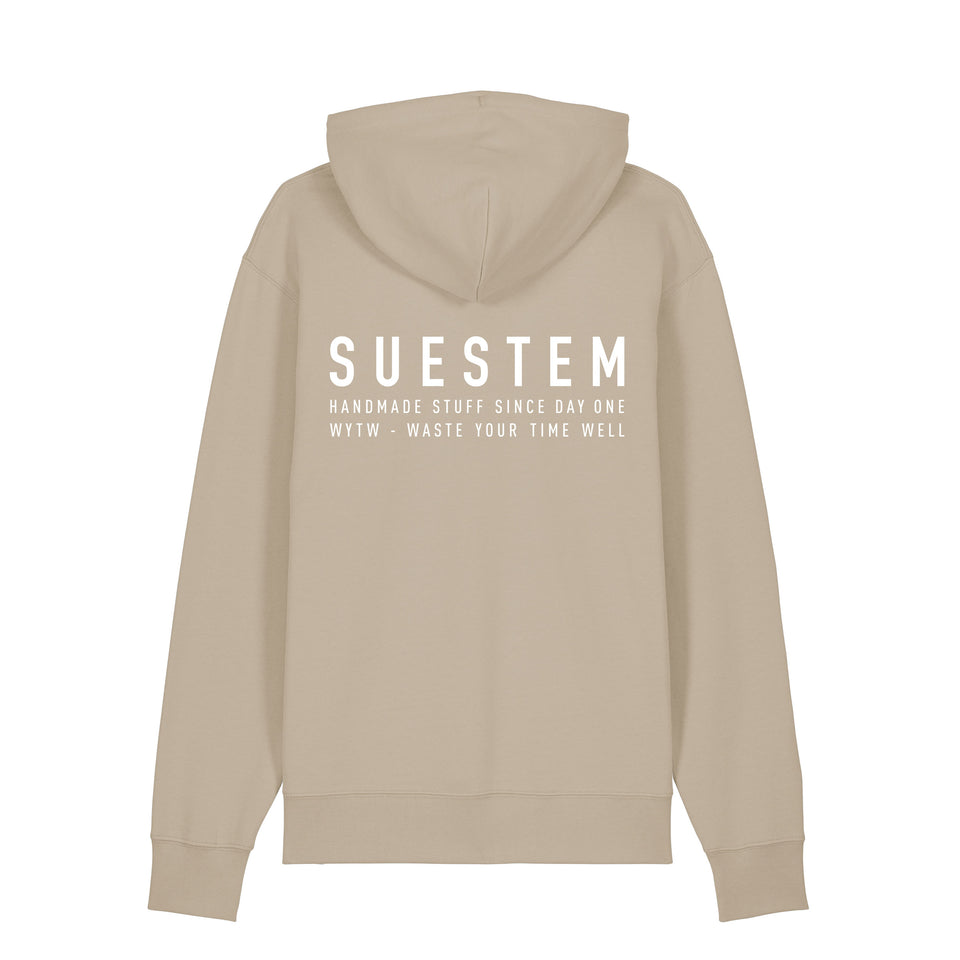 Hoodie Imprint – Beige