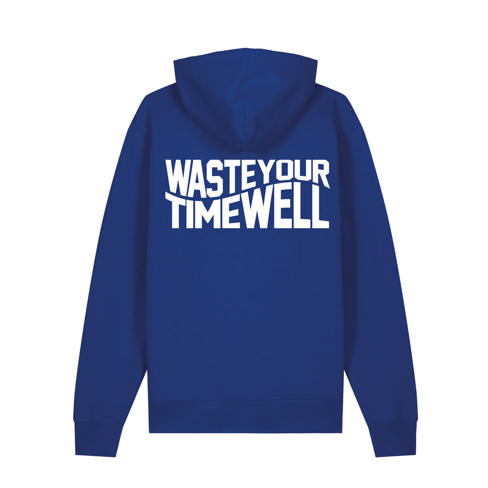 Hoodie Slogan Double – Royal Blue