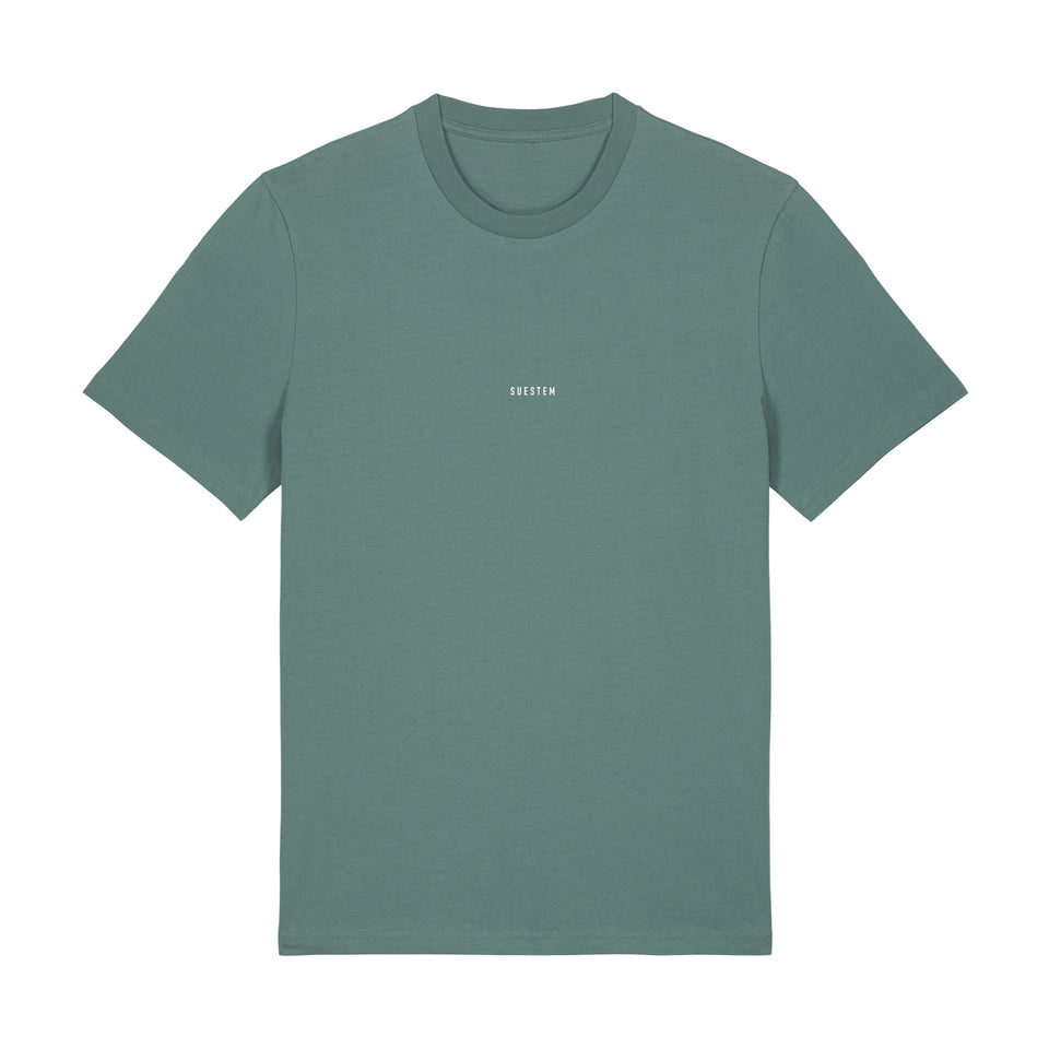 T-Shirt Slogan Double – Soft Green