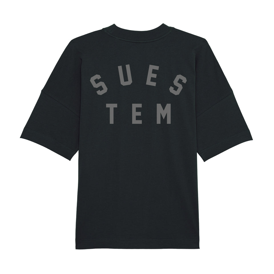 Oversized T-Shirt Block – Black