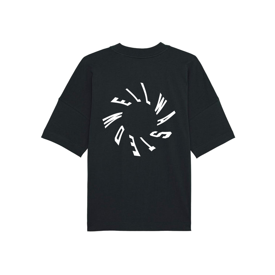 T-Shirt Dist Oversized – Black