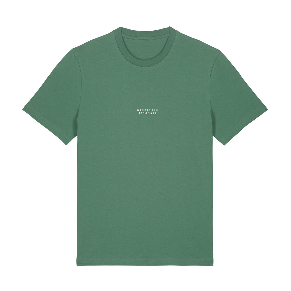 T-Shirt Slogan Basic – Green