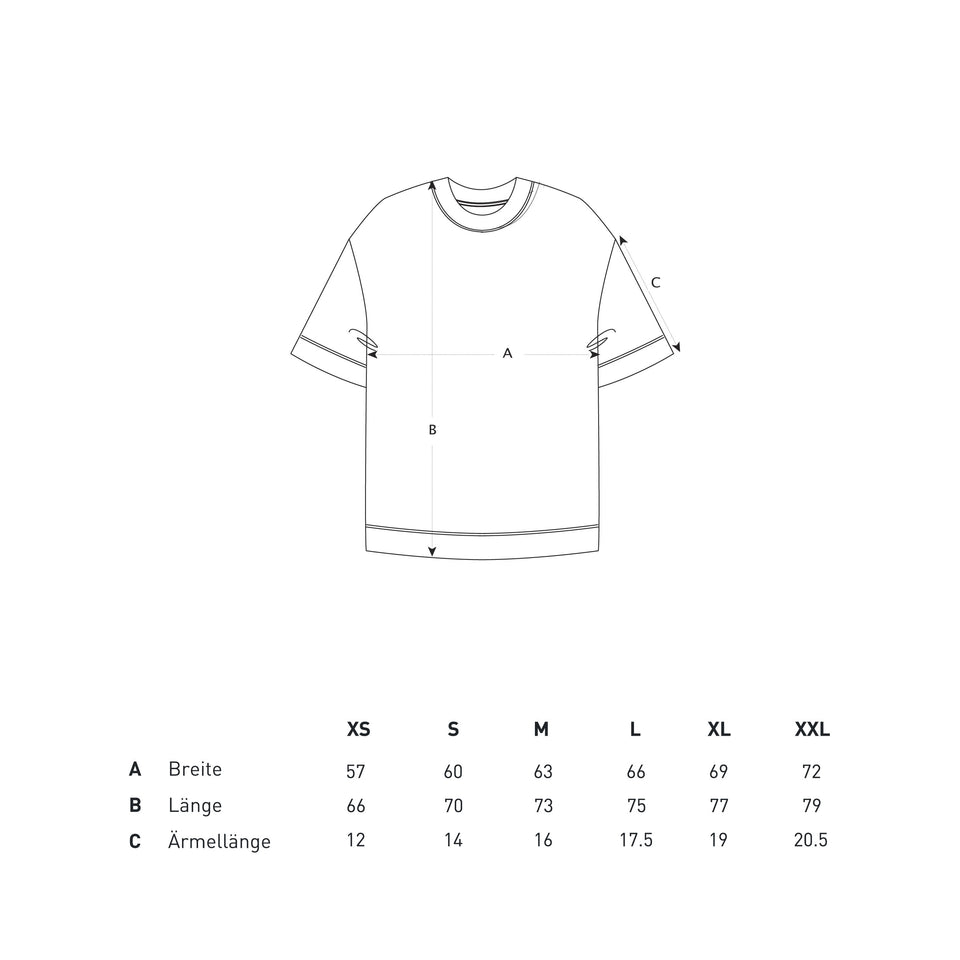 T-Shirt "Re" – Dark Grey Melange